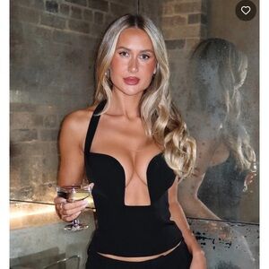 Whitefox heart on the line bustier